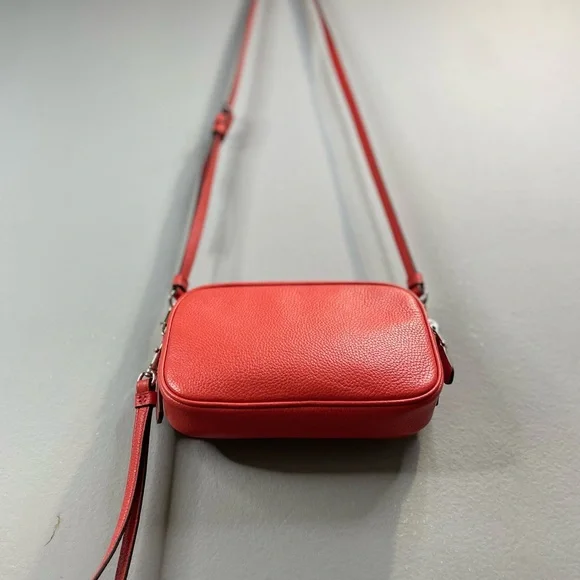 Coach Red Studded Crossbody Bag - Picture 10 of 10